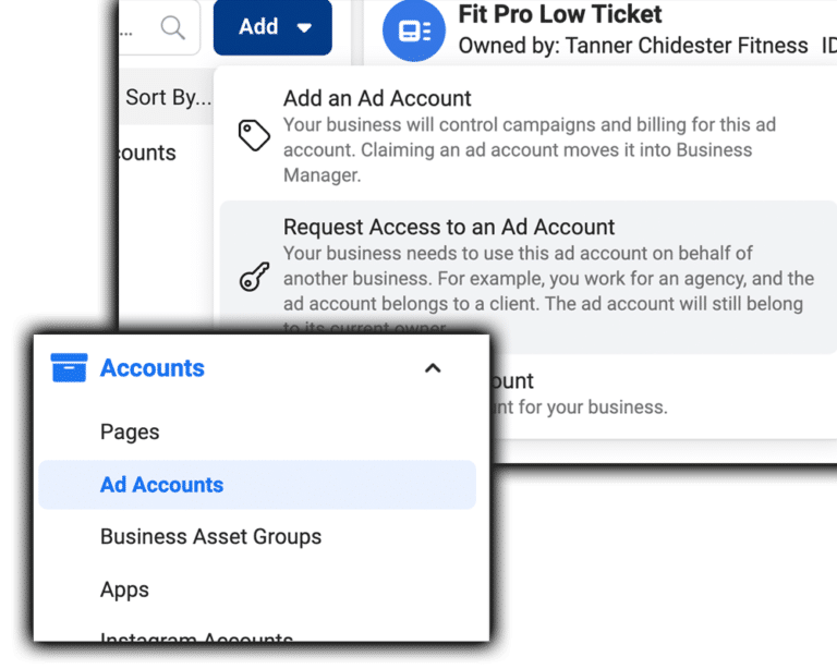 How to create a facebook ad account